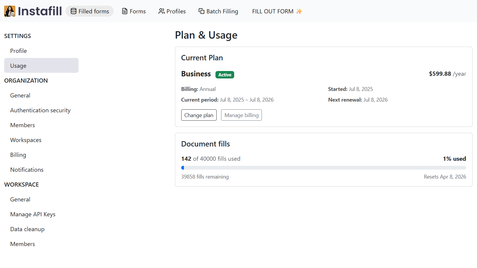 Usage Quotas & Tracking